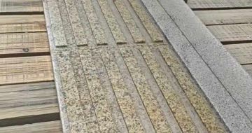 赣州黄金麻盲道石 盲条