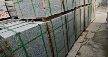 赣州芝麻白地铺版 石材地铺石