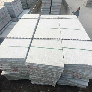 赣州芝麻白毛板，石材毛板