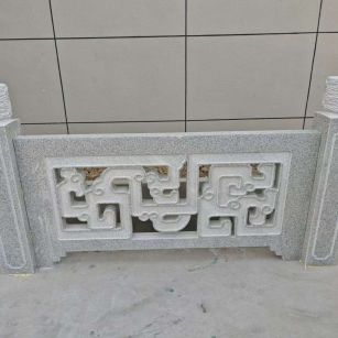 赣州芝麻白河道栏杆 桥栏杆