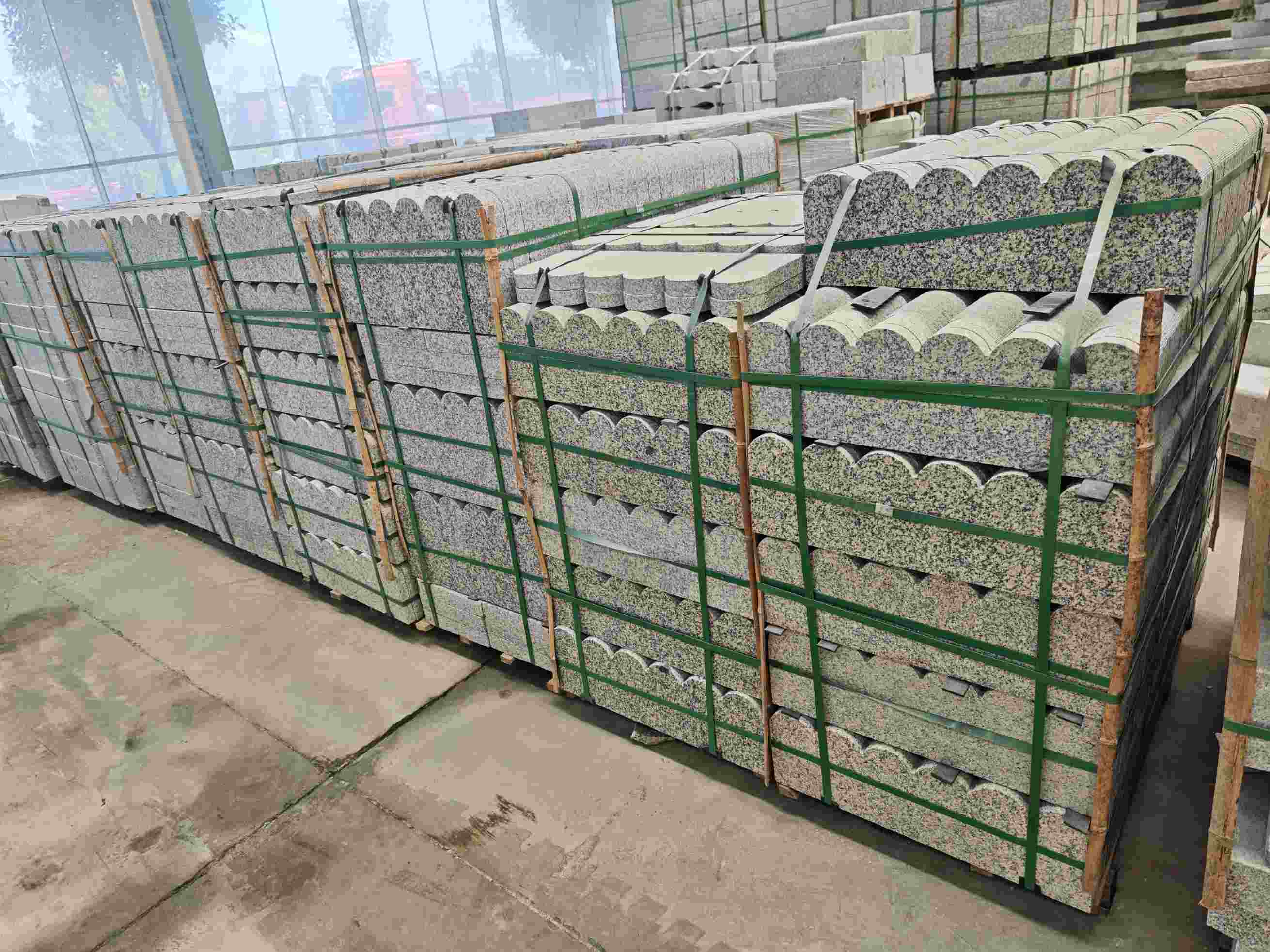 赣州芝麻白芙蓉白花边石