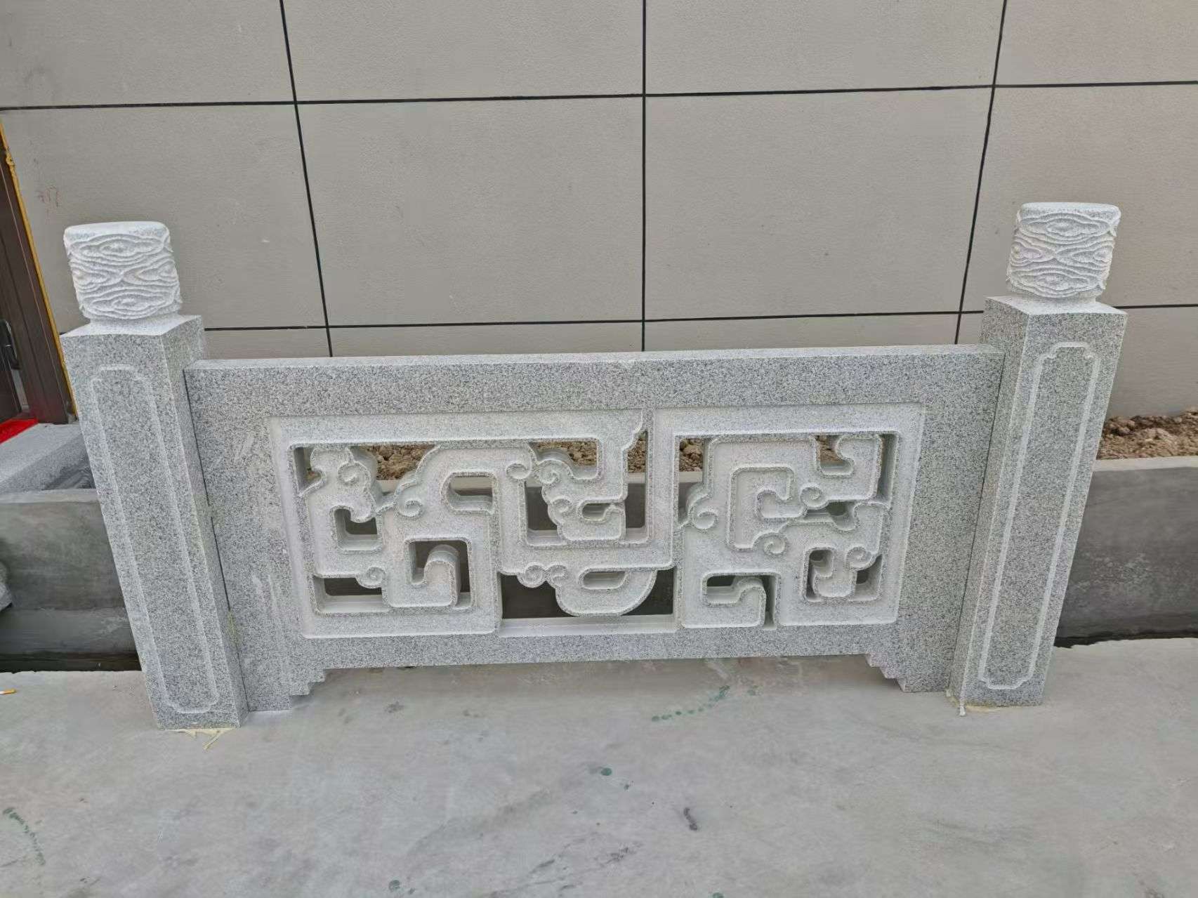 赣州芝麻白河道栏杆 桥栏杆