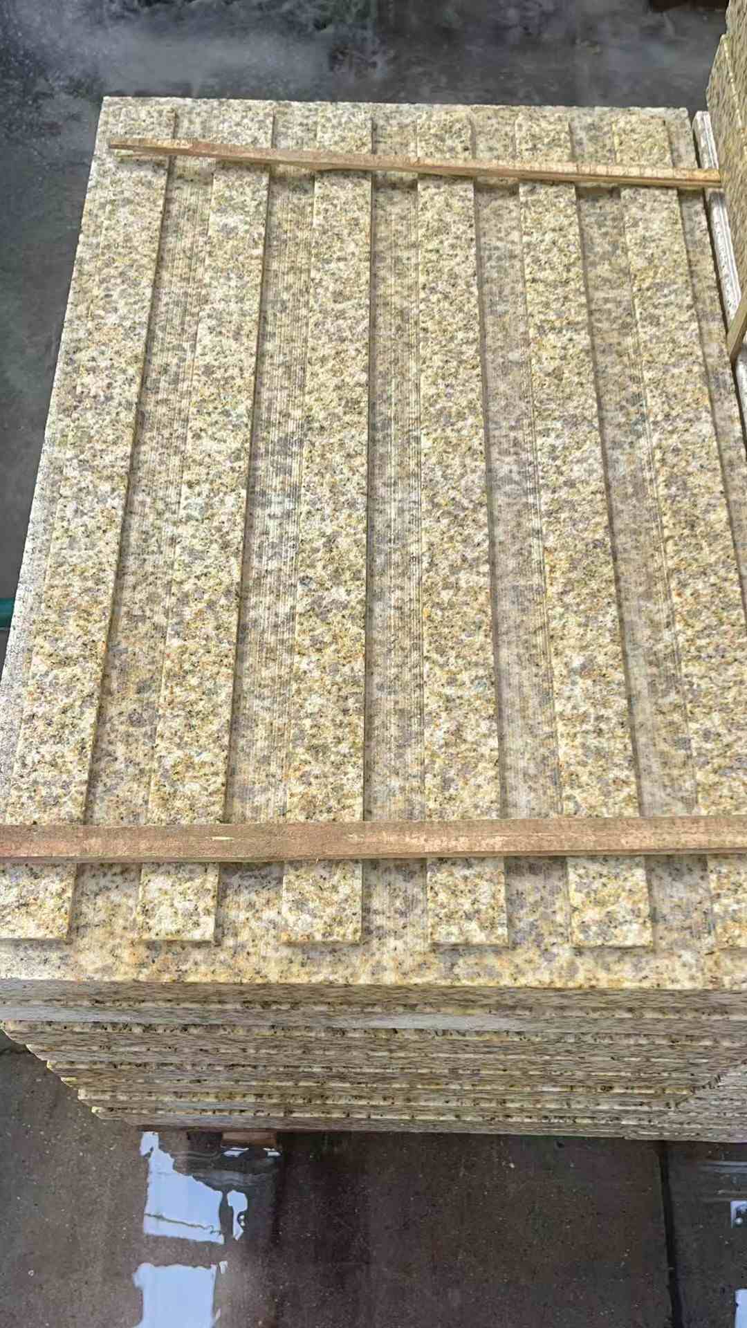 赣州黄金麻盲道 石材盲道