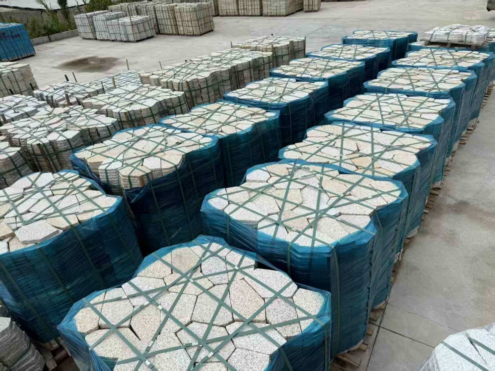 赣州黄金麻冰裂纹 碎拼