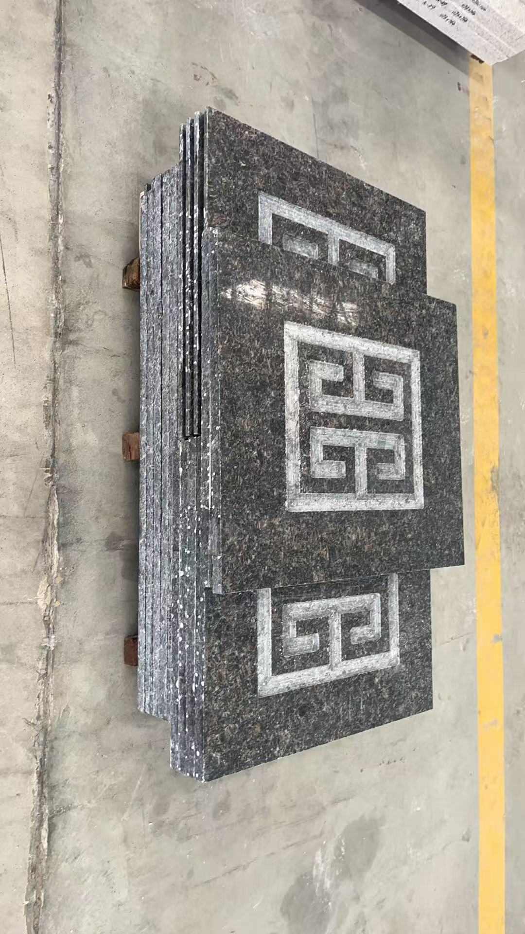 赣州英国棕回纹雕刻版